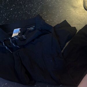 Marc New York Black Women’s Knit Track Pants with Drawstring